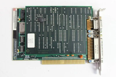 IBM 6448800  PARALLEL/SERIAL ISA ADAPTER BOARD WITH 61X6494 PIGGYBACK BOARD - Image 1 of 4