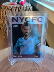 2024 Topps Chrome MLS DAVID VILLA 1964 TOPPS NYCFC #64T-3 - Picture 1 of 2