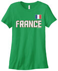 Threadrock Women's France National Team T-shirt French Pride