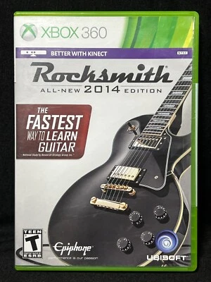 Rocksmith 2014 Edition (Microsoft Xbox 360, 2014) guitar lessons game - Image 1 of 4