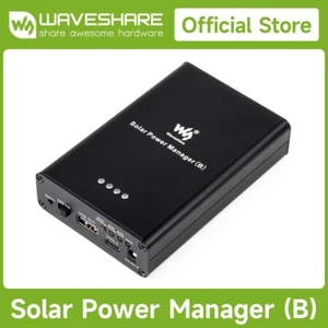 Waveshare Solar Power Manager (B)10000mAh Li-Po Battery Supports 6V~24V Solar - Picture 1 of 12
