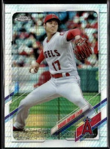 2021 Topps Chrome #159 Shohei Ohtani Prism Refractor - Picture 1 of 2