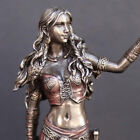 Resin Statues Morrigan The Celtic Goddess Of Battle With Crow & Sword Stat$X