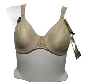 Neu mit Etikett Vintage Bali Blumen doppelter verstellbarer Träger Komfort Bügel BH #3317 38C - Bild 1 von 8