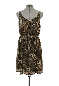 Jay jays short summer dress size 12 chiffon lined, elastic waist - Picture 1 of 11