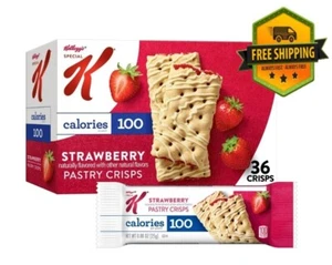 Special K Strawberry Chewy Pastry Crisps, 15.84 oz, 36 Bars - Picture 1 of 8