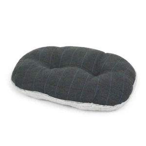 Petface Twilight Tweed Pet Oval Cushion Double Sided Soft Faux Fur Medium 15153 - Picture 1 of 5