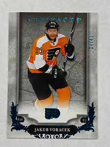 2018-19 Upper Deck Artifacts Jakub Voracek #48 Aqua /45
