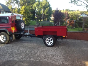 Sankey Trailer, Wide Track, Land Rover Army, Expedition, Restored,Defender - Picture 1 of 12