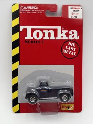 Caminhão Ford Maisto Tonka 1955, série 1 fundido escala 1/64 - Imagem 1 de 4