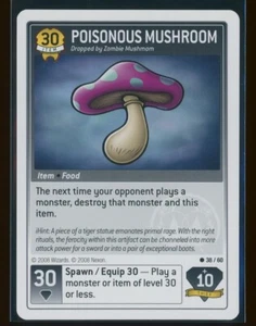 Maplestory iTCG Set 2 OMG BOSSES - POISONOUS MUSHROOM 38/60 - WOTC 2008 - Picture 1 of 2