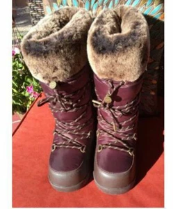 ¡Tan cálido! Botas UGG Australia para mujer Cottrell Thinsulate impermeables de invierno marrón 7 - Imagen 1 de 7