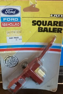 #337 Ertl Ford New Holland Square Baler ~ 1987 Sealed 1/64 Die Cast - Image 1 of 4