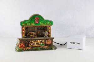 Department 56 Snow Village Halloween Cats, Bats And Rats Shooting Gallery - Picture 1 of 7