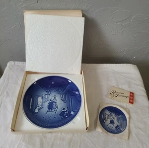 1979 Bing & Grondahl Jule After Christmas Plate in Box - Picture 1 of 12