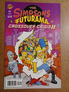 Simpsons Futurama Crossover Crisis II #1 of 2 - Rare! Combined Shipping + Pics!