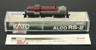 KATO N-Scale 176-4601 ALCO RS-2 CP #8401 Canadian Pacific N-Gauge DC12V - Image 1 of 4