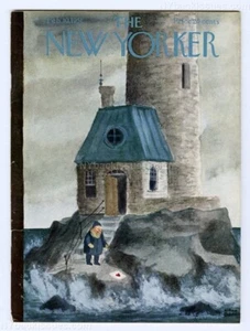 New Yorker magazine February 10 1951 Charles Addams lighthouse Hildegarde Dolson - Picture 1 of 4