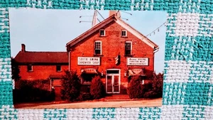 VINTAGE POST CARD SOUTH AMANA SANDWICH SHOP DES MOINES IOWA - Picture 1 of 14