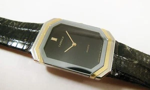 Lassale by Seiko Bicolor Base Metal 6730-1610 Lizard Sample Watch NON-WORKING  - Bild 1 von 5