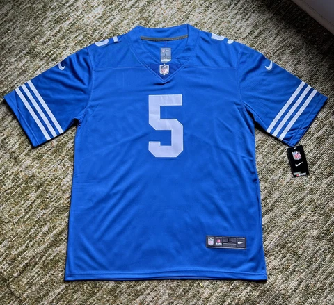 (NWT) Indianapolis Colts Anthony Richardson #5 Blue Stitched Jersey | ADUL LARGE Cover