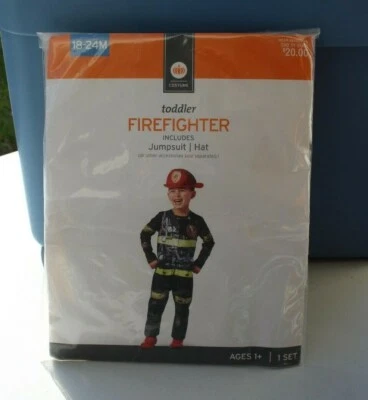 Disfraz de juego simulado para niño pequeño - bombero bombero - 18-24 meses Foto 1 de 4