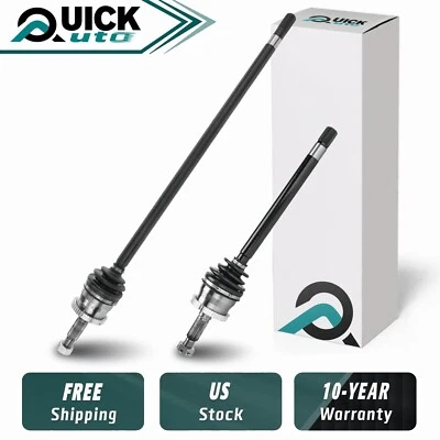 Pair 4WD Front Left Right CV Axles for Jeep Grand Cherokee Assembly Foto 1 de 4