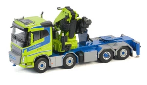 WSI 1/50 NORDIC CRANE NORD VOLVO FH 4 SLEEPER CAB 8X2 TAG AXLE FASSI 1100 JIB - Picture 1 of 4