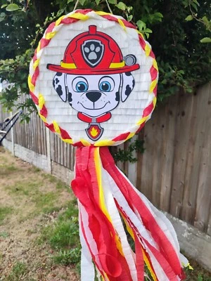 Marshall Pawpatrol inspiriert Pinata Smash Geburtstag Party Junge Mädchen Hund Spiel - Bild 1 von 3