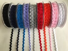 5mm RIC RAC Braid - Crafts / Sewing / Card Making / Trimming - Choice of Colours