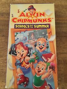Alvin and the Chipmunks 🐿- Schools out for Summer (VHS, 1994)