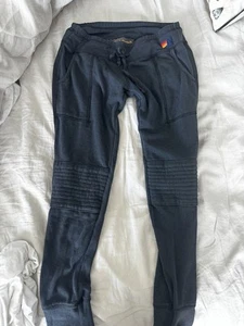 Aviator Nation Jogginghose Biker-Stil dunkelblau Small Damen neu ohne Etikett - Bild 1 von 9