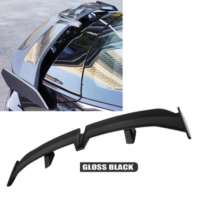 55" Rear Trunk Spoiler PRO Racing Rear Wing Gloss B For Ford Mustang GT350 GT500 - Image 1 of 4