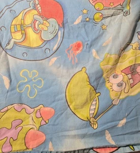 Nickelodeon SpongeBob Square Pants Full Flat Sheet - Picture 1 of 3