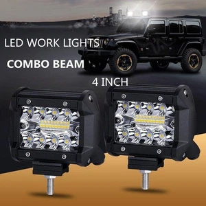 4"Inch 60W 20LED Work Light Flood SpotCombo Off-road DrivingFog Lamp Boat SU _pu - Picture 1 of 9