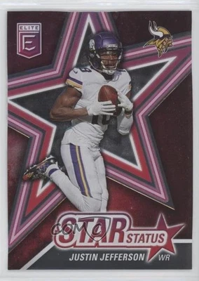2022 Panini Donruss Elite Star Status /349 Justin Jefferson #SS9 - Image 1 of 2