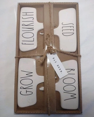 Marcadores de plantas de jardín Rae Dunn nuevos en caja Foto 1 de 2