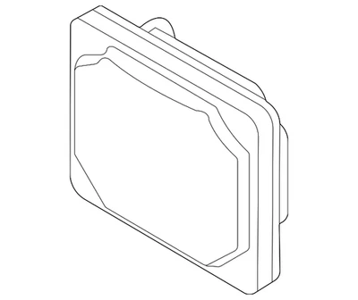 Genuine Volkswagen Radar Sensor 1EA-907-572-G - Bild 1 von 2