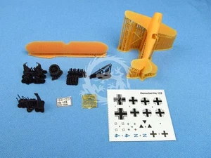 Henschel Hs 123 Metallic Details  MDR14429 skala 1/144 - Imagen 1 de 6