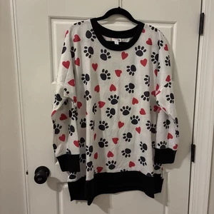 Lularoe Hannah Crew Neck Retail $48 - XL - Item795 - Picture 1 of 6