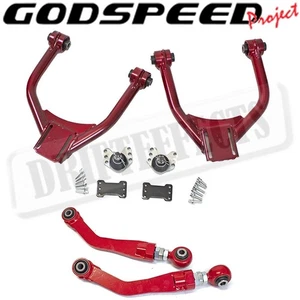 Godspeed Adjustable Front+Rear Camber Arms Kit Set For Dodge Challenger 2008-23 - Picture 1 of 13
