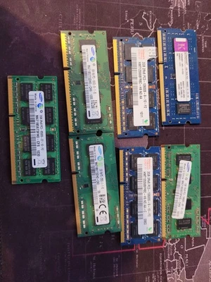 12GB DDR3 Laptop RAM(5x2GB, 2x1GB) - Image 1 of 2