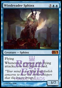 Windreader Sphinx 1x FOIL MTG M14 2014 Core Set Mythic MINT blue - Picture 1 of 1
