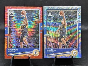 2020-21 Donruss Optic Red Pulsar SP + Silver Wave Prizm MALCOLM BROGDON #59 [2] - Picture 1 of 6
