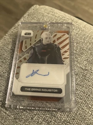 Star Wars High Tek Autographed Trading Card The Grand Inquisitor 15/25 #R-RF - Image 1 of 4