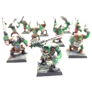 Orc Boyz 10 Painted Miniatures Orruk Warrior Barbarian - Picture 1 of 7