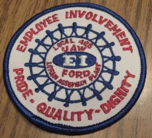 Vintage Ford Montagewerk Lorain, OH Mitarbeiterbeteiligung 3" Patch - Ohio - Bild 1 von 1