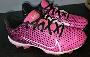 Nike Hyperdiamond 4 Keystone CZ5919-006 Softball Stollen Schuhe Größe 4Y pink/schwarz - Bild 1 von 9