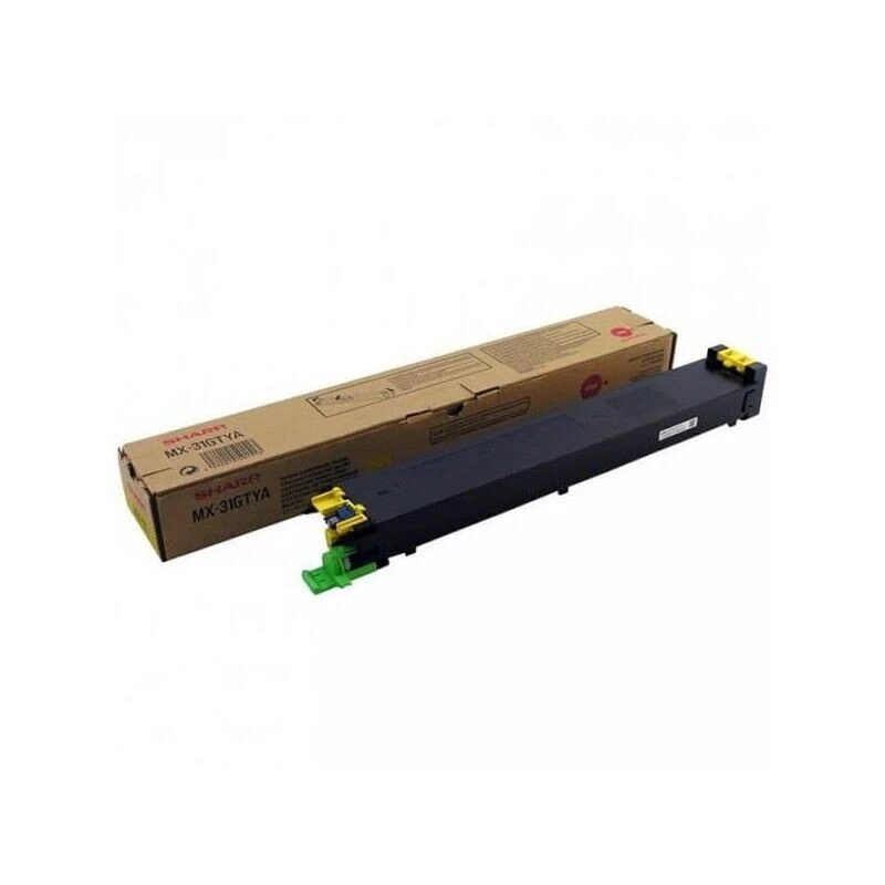 TONER ORIGINALE SHARP MX-31GTYA Y YELLOW 15000 pagine - Immagine 1 di 1
