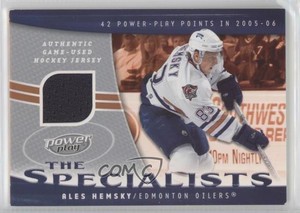 2006-07 Upper Deck Power Play The Specialists Ales Hemsky #S-AH